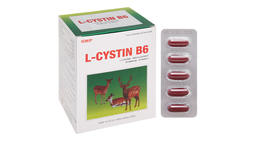 L-CYSTIN B6: 10 X 10 VIÊN NANG MỀM
