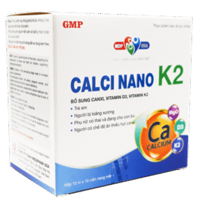 CALCI-NANO K2 SOFTGELS - 10 vỉ x 10 VIÊN NANG MỀM