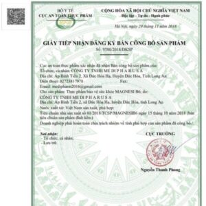 MAGNESI B6 CHAI 120 VIÊN NÉN