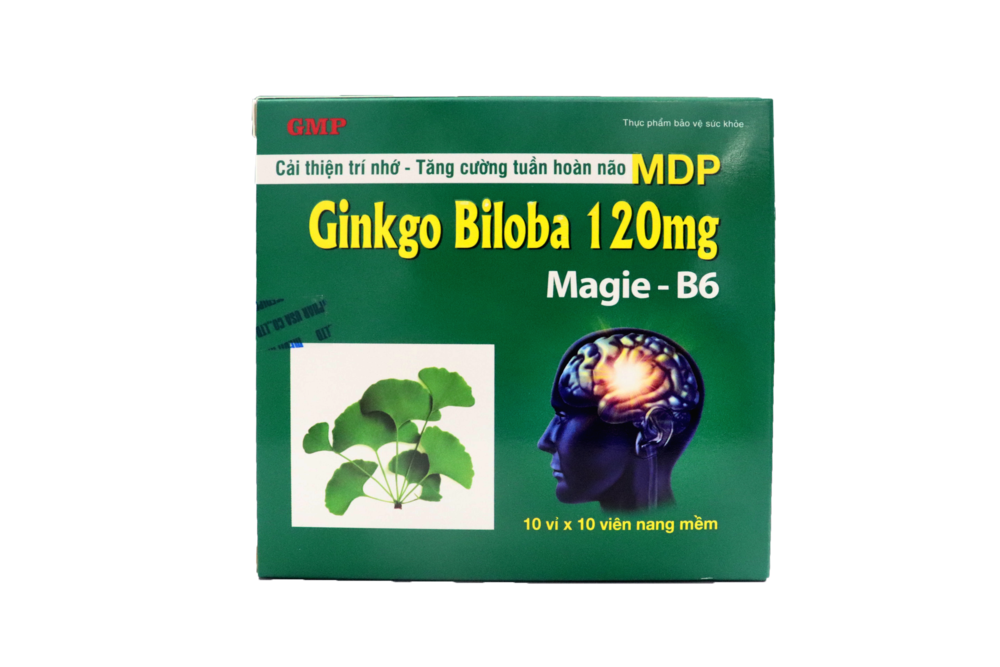 GINKGO BILOBA 120 MAGIE B6 HỘP 10 VỈ X 10 VIÊN NANG MỀM