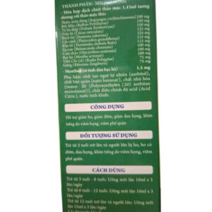 THIÊN MÔN BỔ PHẾ MEDIPHAR USA